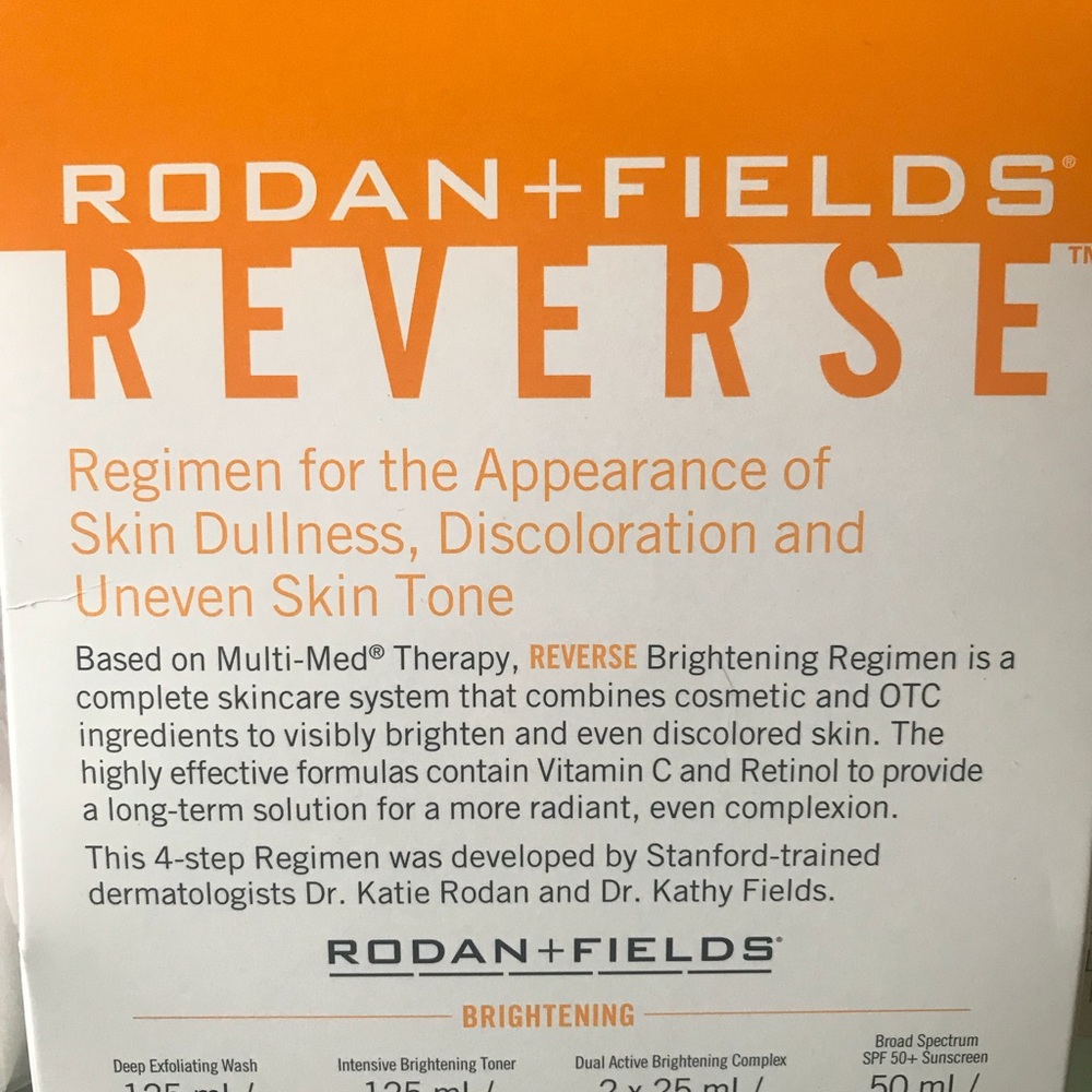 Reverse brightening.